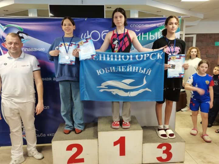 Лениногорские пловцы заняли призовые места на республиканских соревнованиях