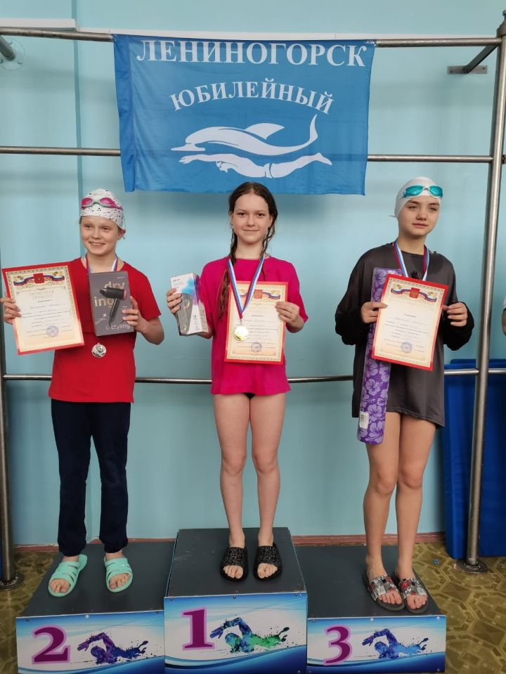 В Лениногорске прошли Республиканские соревнования по плаванию среди школьников
