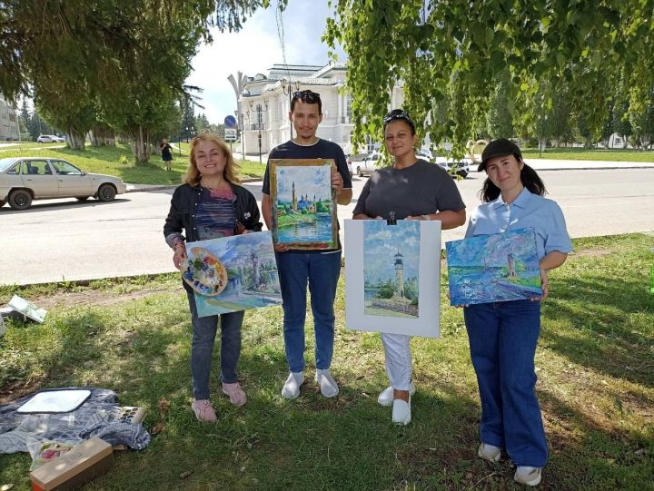 В Лениногорске проходит пленэр художников