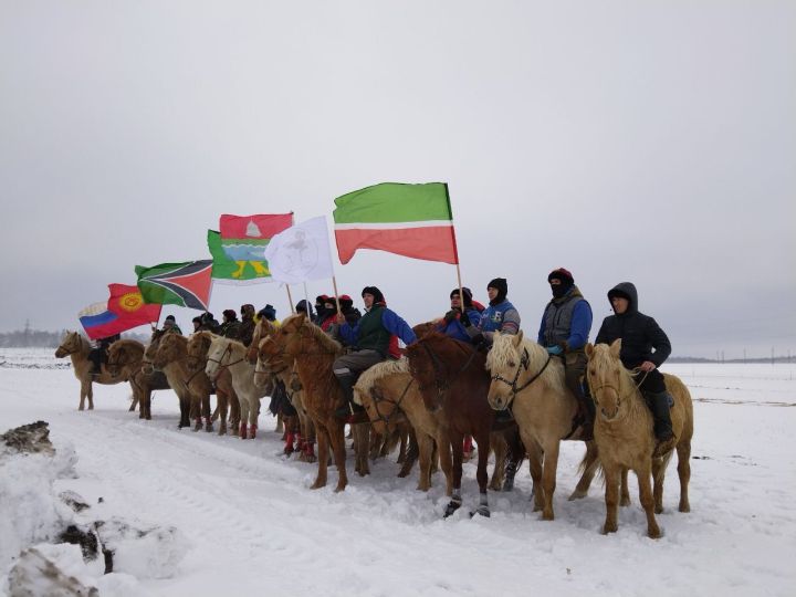 В Лениногорском районе прошла национальная игра «Улак-Күк Бүре”