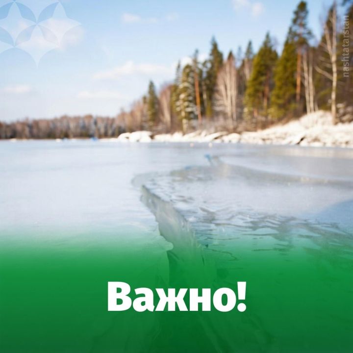 МЧС предупреждает: выход на тонкий лёд — смертельно опасен!
