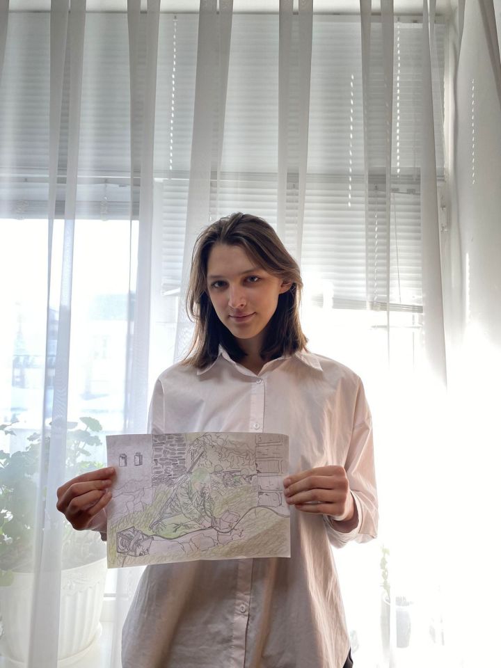 В Лениногорске состоялась выставка рисунков на тему Великой̆ Отечественной войны