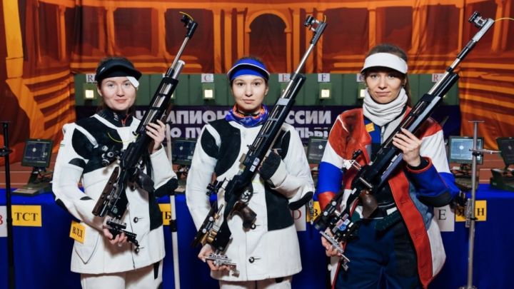 Айгуль Хабибуллина из Татарстана завоевала «золото» на чемпионате России по пулевой стрельбе