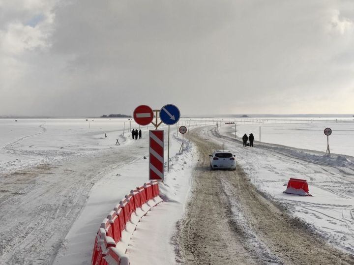В Татарстане прекращают работу ледовые переправы