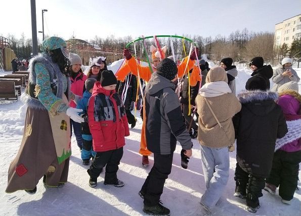 В Лениногорске праздновали широкую Масленицу