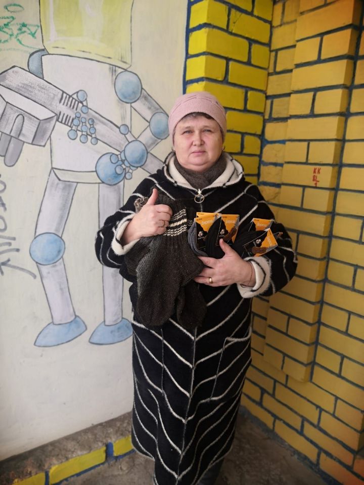 Галина из села Старое Шугурово Лениногорского района привлекла к волонтёрской работе своих родственников
