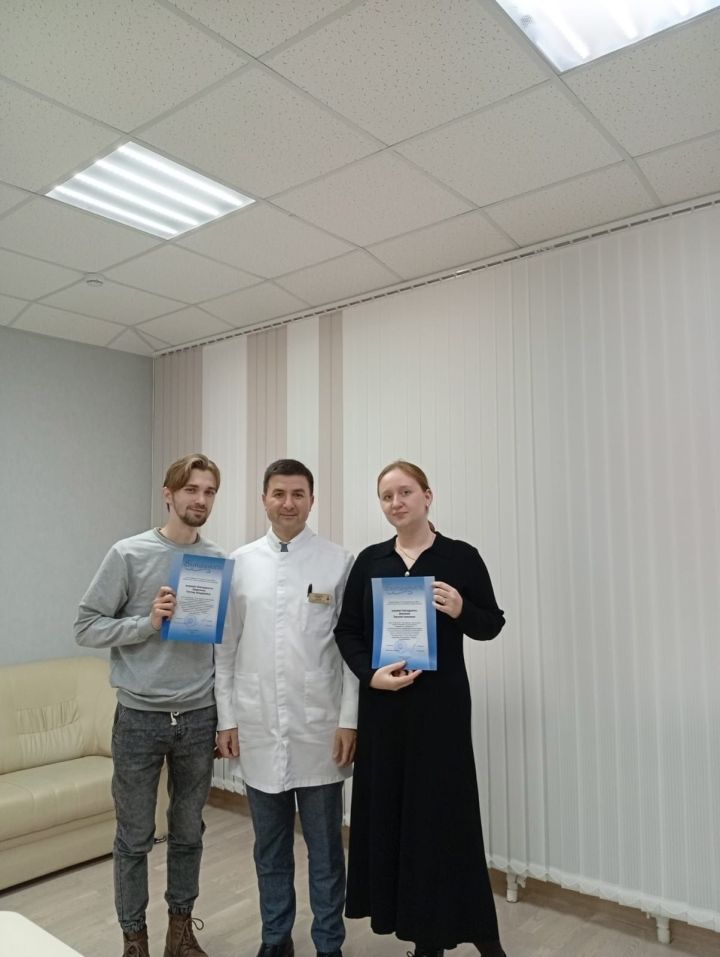 В Лениногорской ЦРБ трудятся ординаторы Казанского государственного медицинского университета