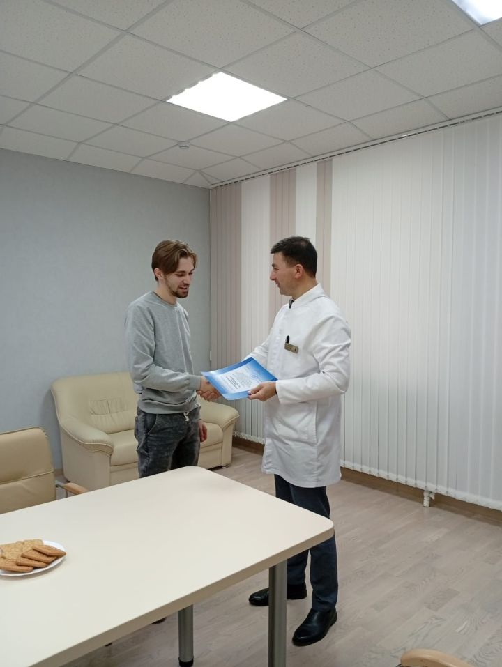 В Лениногорской ЦРБ трудятся ординаторы Казанского государственного медицинского университета