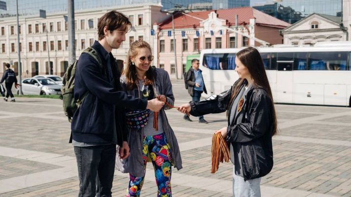 В Татарстане стартовала акция «Георгиевская ленточка»