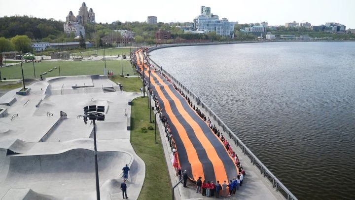 В Татарстане стартовала акция «Георгиевская ленточка»