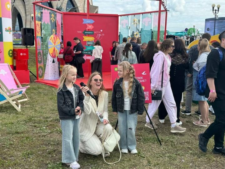 На VK Fest открыли площадку «Лета в Татарстане» с интерактивными зонами и развлечениями