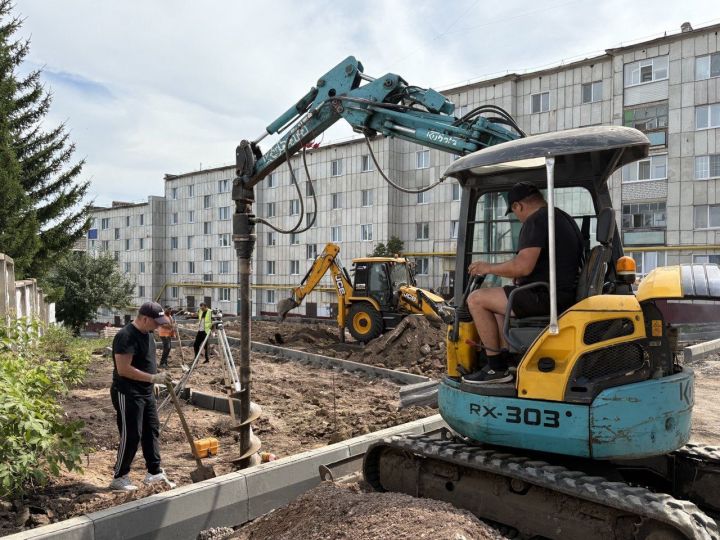 В Лениногорске по программе «Наш двор», инициированной Раисом РТ Рустамом Миннихановым, будет отремонтировано 18 дворов