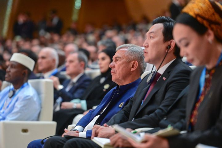 Раис Татарстана Рустам Минниханов в составе делегации России принимает участие в работе Конференции ООН