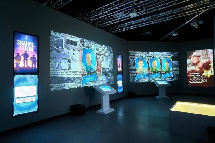В Историческом парке «Россия — Моя история» открылась новая мультимедийная выставка «Знание. Герои»