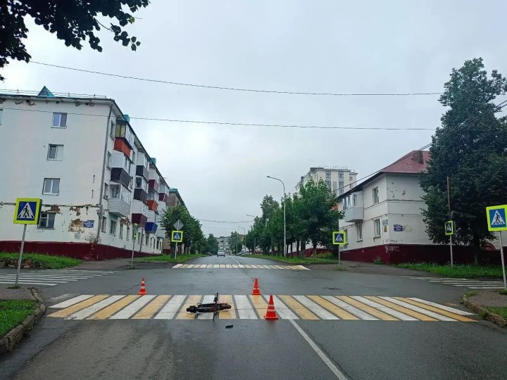 В Лениногорске на электросамокате сбит ребёнок