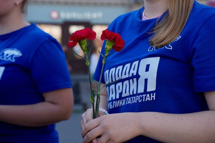 В Казани почтили память погибших в результате атаки БПЛА на Нижнекамск