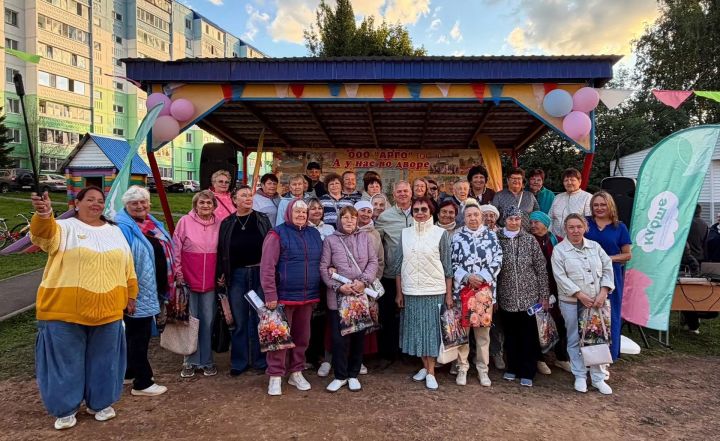 В Лениногорске прошёл очередной праздник в честь завершения ремонта двора