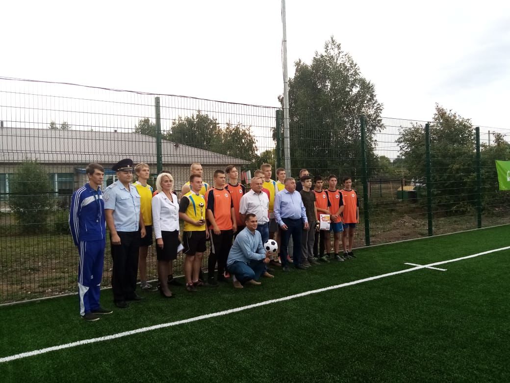 Открытия универсальных спорт-площадок продолжаются в Лениногорском районе