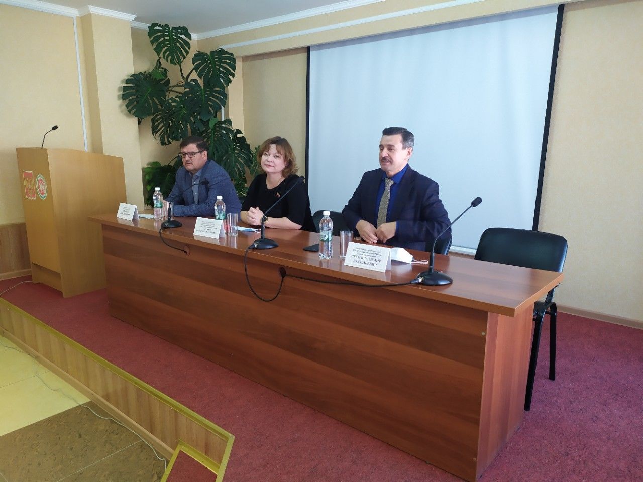 Председатель комитета Государственного Совета РТ по социальной политике посетила Лениногорск