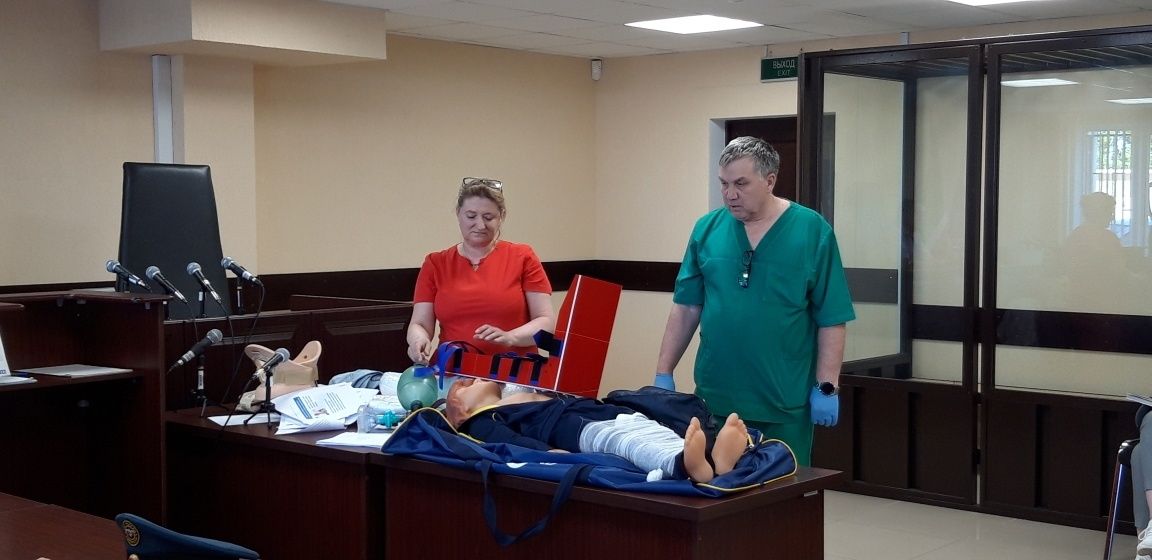 Судей Лениногорска обучили оказанию первой медицинской помощи