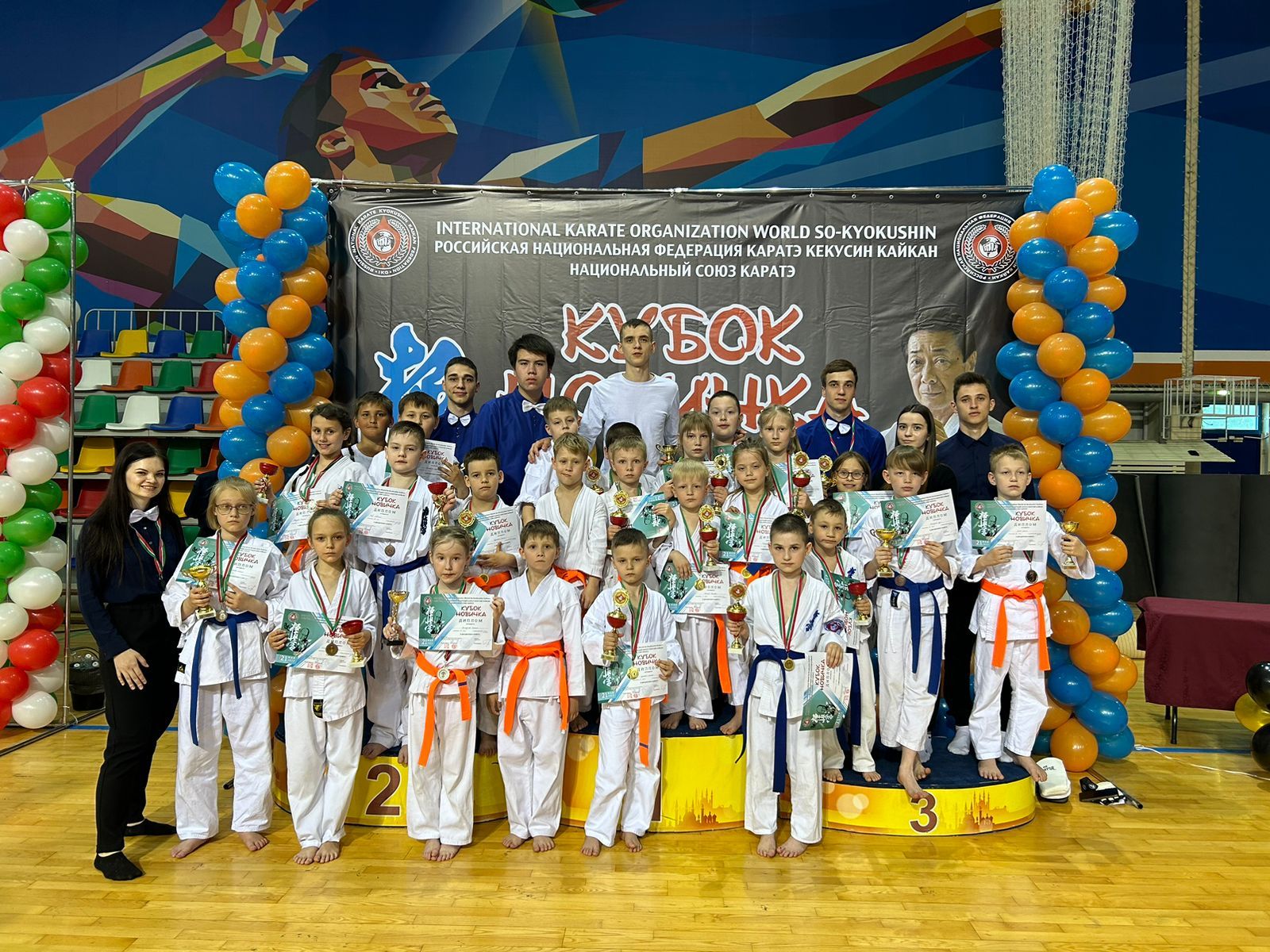 Юные каратисты Лениногорска завоевали на республиканских соревнованиях 21 медаль