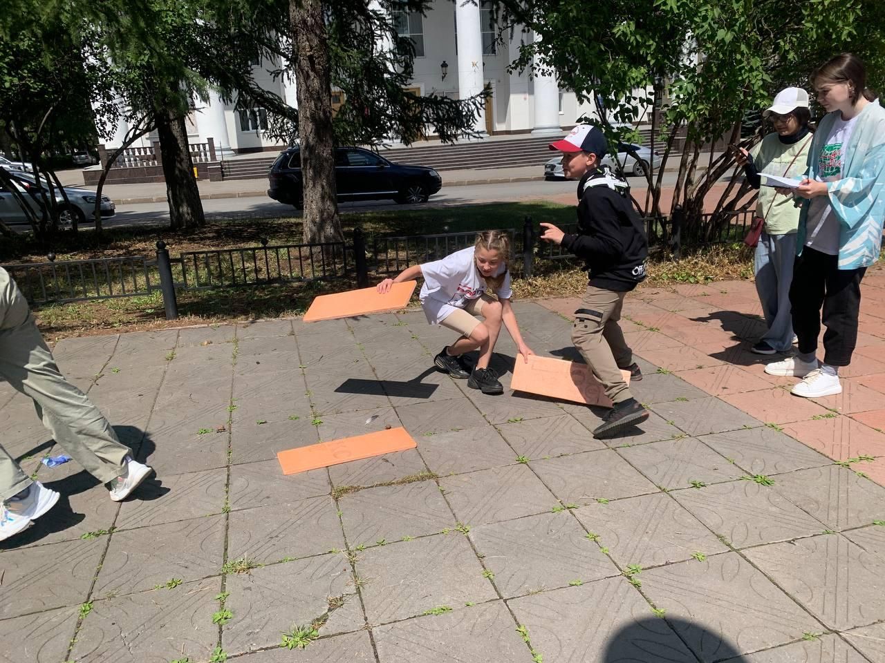 В Лениногорске провели спортивный квест для детей «Сессия здоровья»