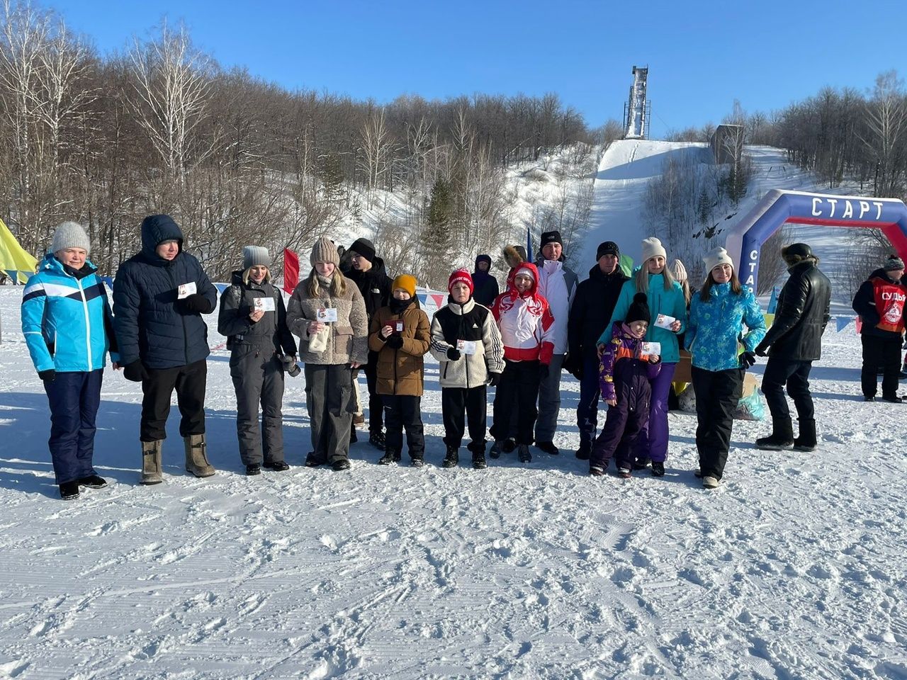 В Лениногорске прошла Всероссийская массовая лыжная гонка «Лыжня России»