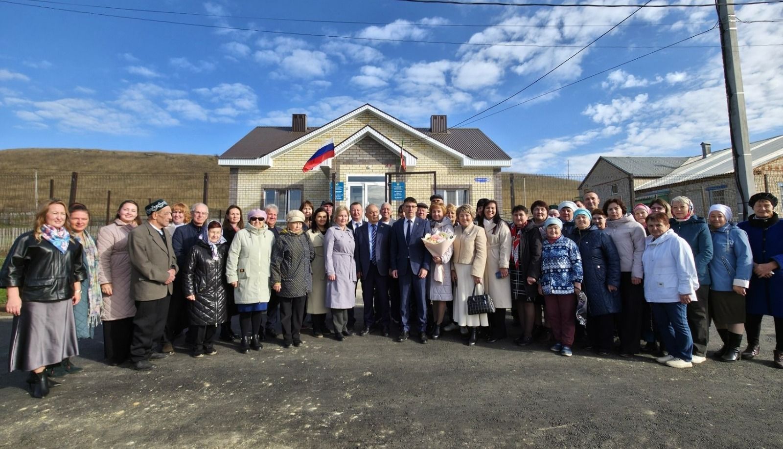 В селе Каркали Лениногорского района открыли новое здание исполкома сельского поселения