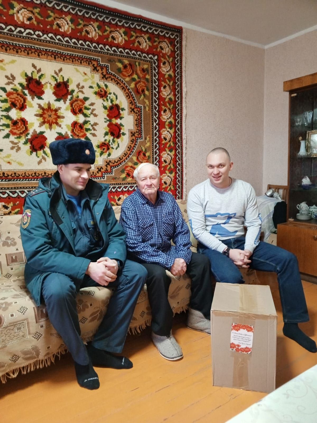 В Лениногорске поздравили с днем рождения ветерана Великой Отечественной войны