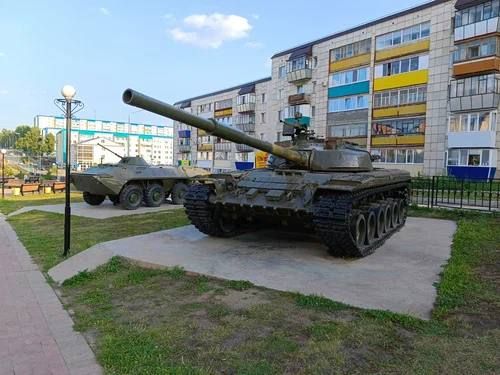 В Лениногорске дети устроили пожар в танке-памятнике