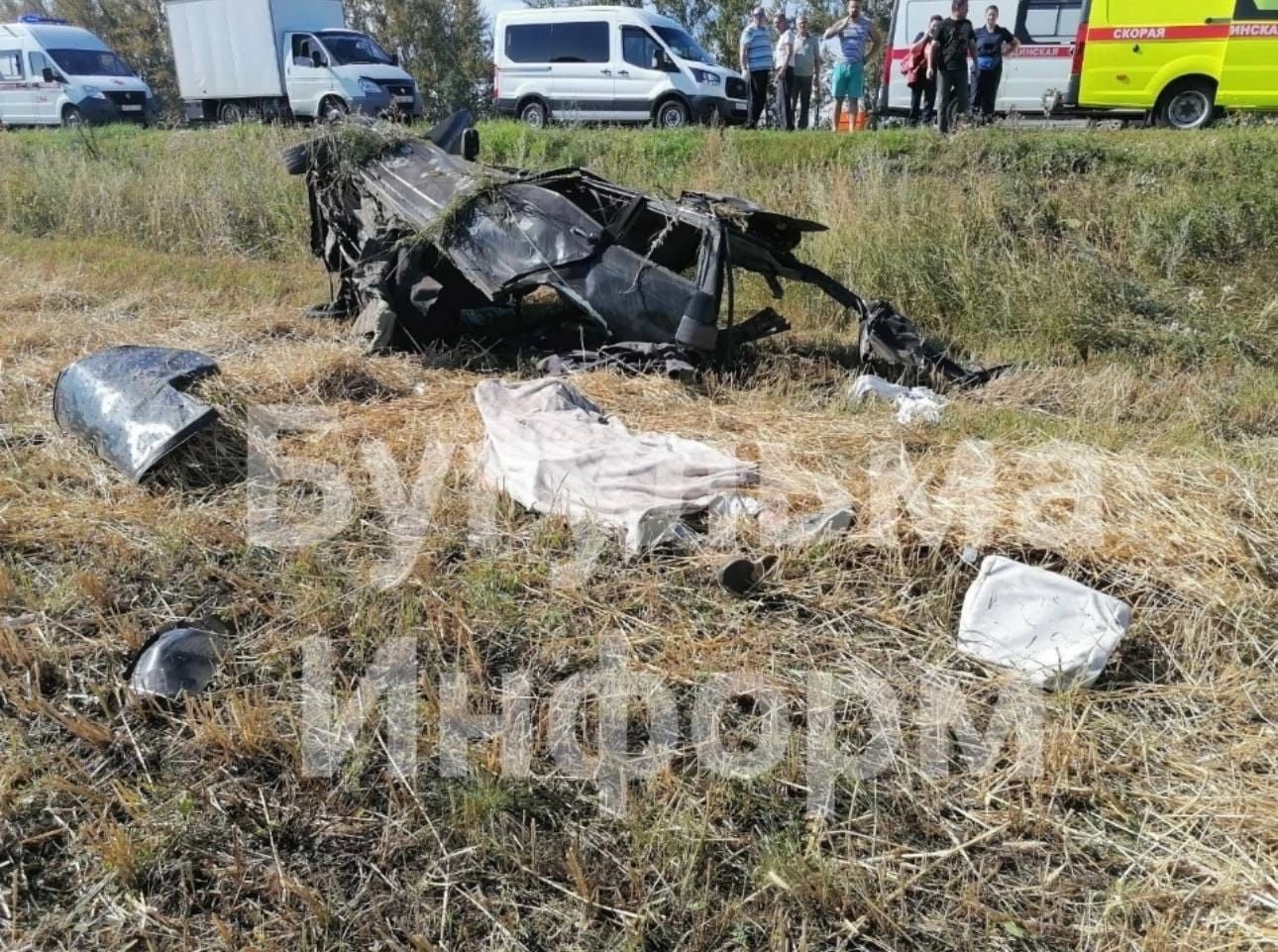 В Лениногорске трое пассажиров погибли в аварии
