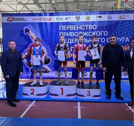 Борец из Лениногорска завоевал победу на первенстве Приволжского федерального округа по греко-римской борьбе