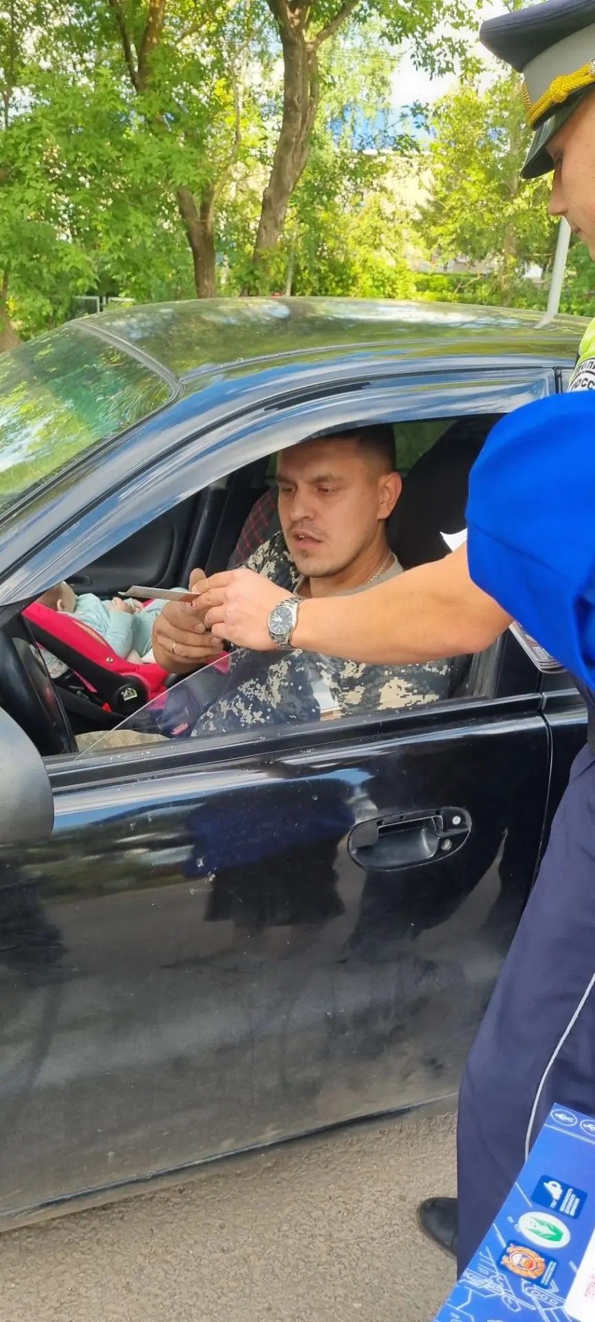В Лениногорске в профилактическом рейде ГАИ приняли участие артисты цирка-шапито