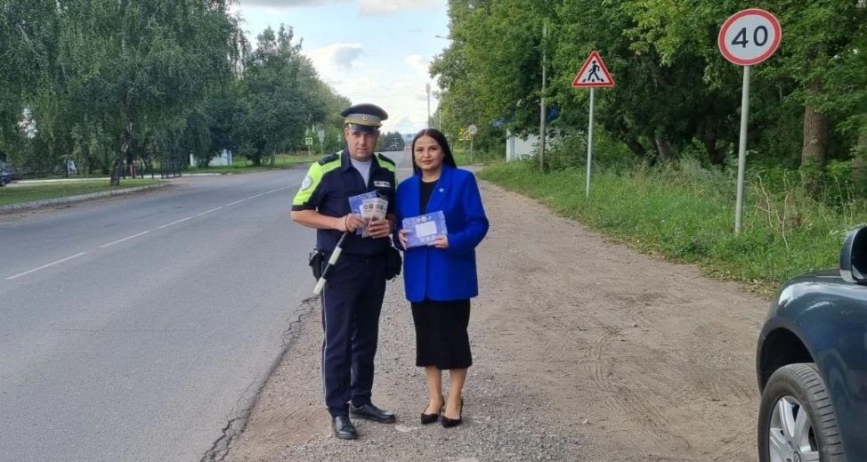 В Лениногорске в профилактическом рейде ГАИ приняли участие артисты цирка-шапито