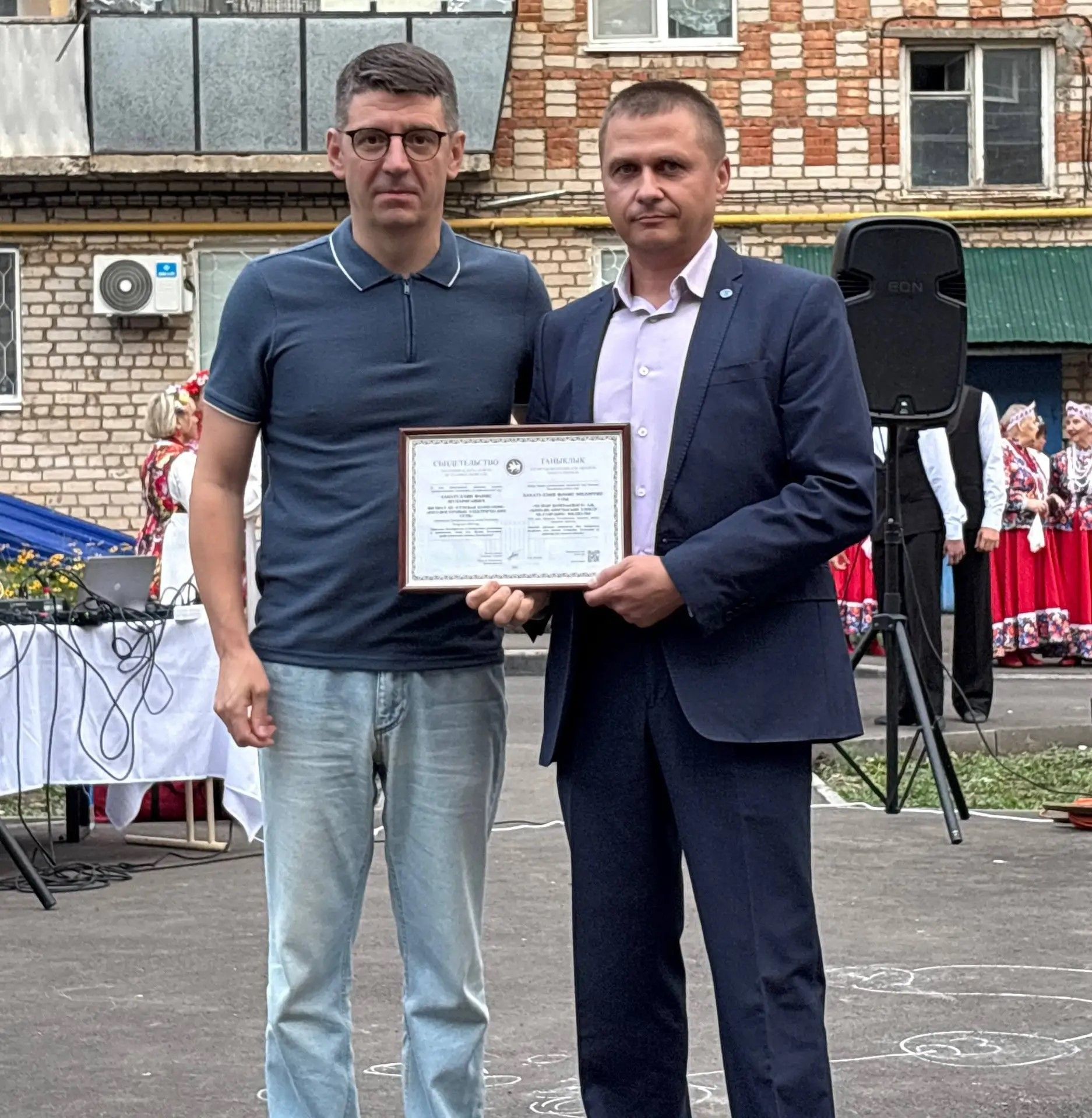 В Лениногорске в отремонтированных дворах проходят праздники