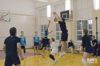 В Лениногорске прошёл турнир по волейболу среди студентов