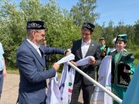 В Лениногорске на Сабантуе гости смогли познакомиться с национальными двориками