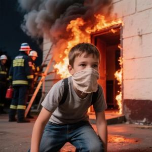 Сотрудники МЧС Лениногорска рассказали, как вести себя ребёнку при пожаре