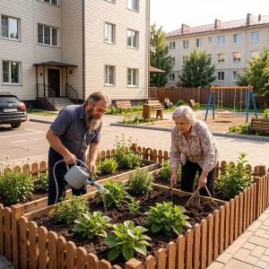 В Лениногорске самовольные грядки у многоэтажек могут признать нарушением