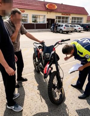 В Лениногорске в аварии пострадал подросток на питбайке
