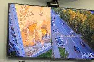 Мурал художника из Татарстана претендует на победу в проекте ПФО «ФормАРТ»