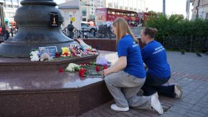 В Казани почтили память погибших в результате атаки БПЛА на Нижнекамск
