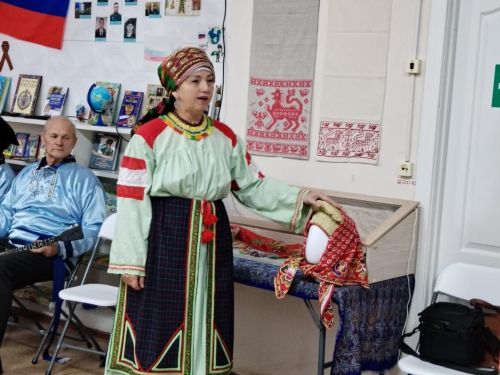 Лениногорские школьники прошли литературно-фольклорное путешествие «Люблю твою, Россия, старину»
