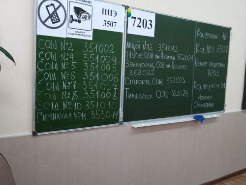 В Лениногорске порядка 60 родителей будущих выпускников сдали пробный ЕГЭ по русскому языку