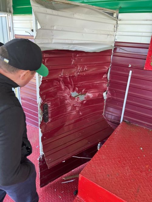 В Пестрецах вандалами разгромлен местный ипподром