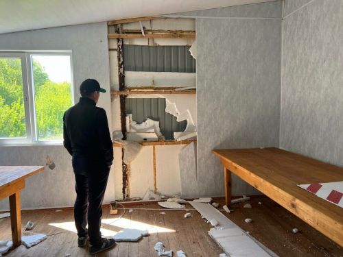 В Пестрецах вандалами разгромлен местный ипподром
