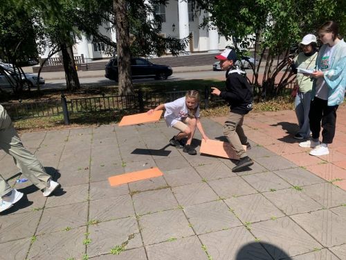 В Лениногорске провели спортивный квест для детей «Сессия здоровья»