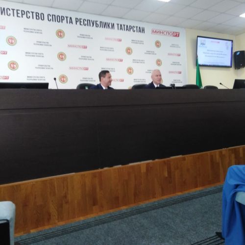 Андрей Федорук из Лениногорска получил благодарность от министра спорта РФ Олега Матыцина