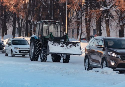 В Лениногорске последствия бурана устраняются до сих пор
