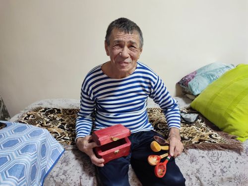 Николай Абдюшов: зрение – на кончиках пальцев